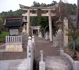 日吉神社の全景